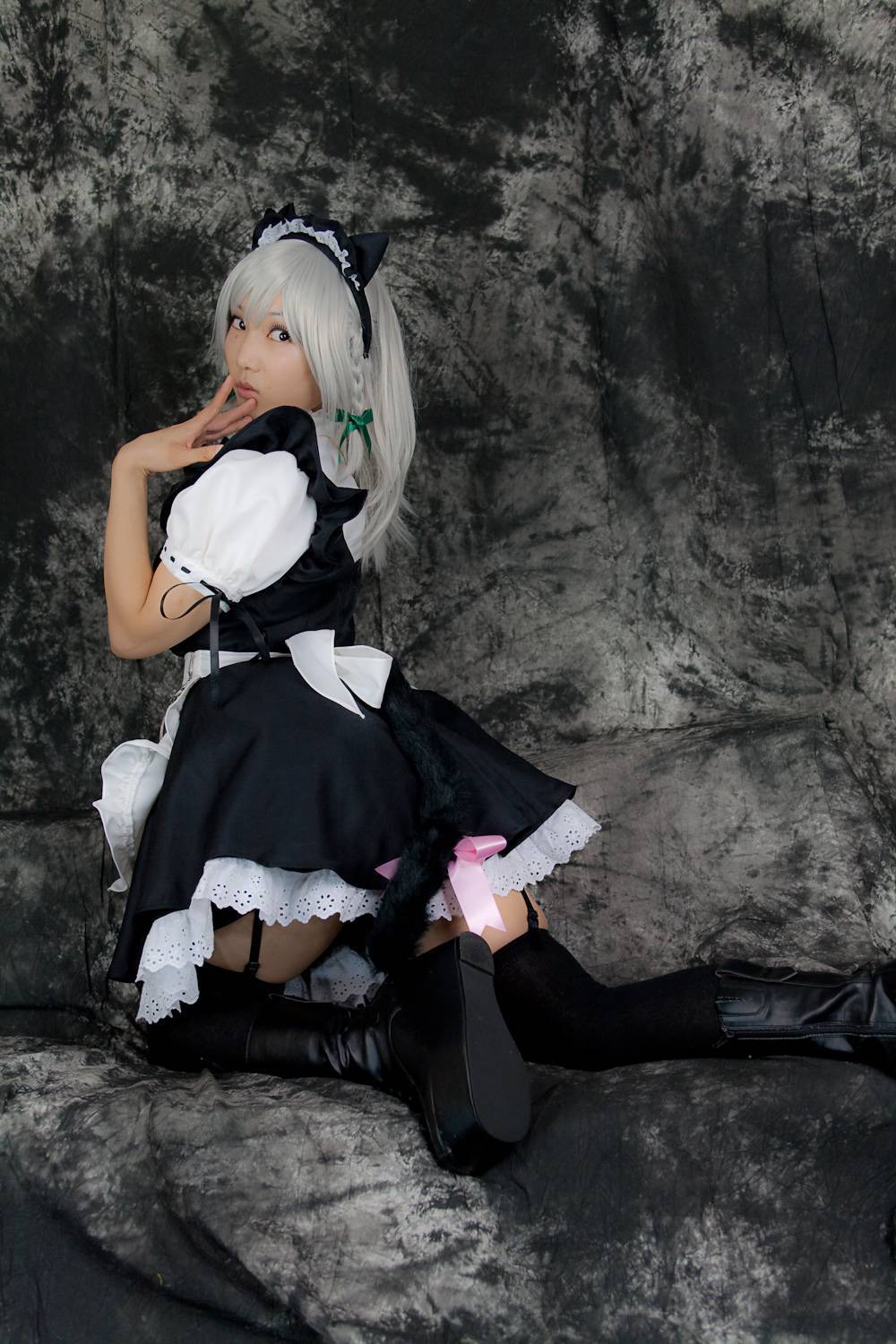 cosplay女佣扮相美女套图 c77 Sakuya Izayoi　(2)